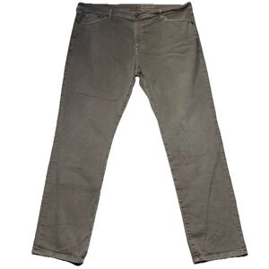 AG‎ Adriano Goldschmied Everett Slim Straight Jeans Mens 40x32 Taupe AG-ed Denim